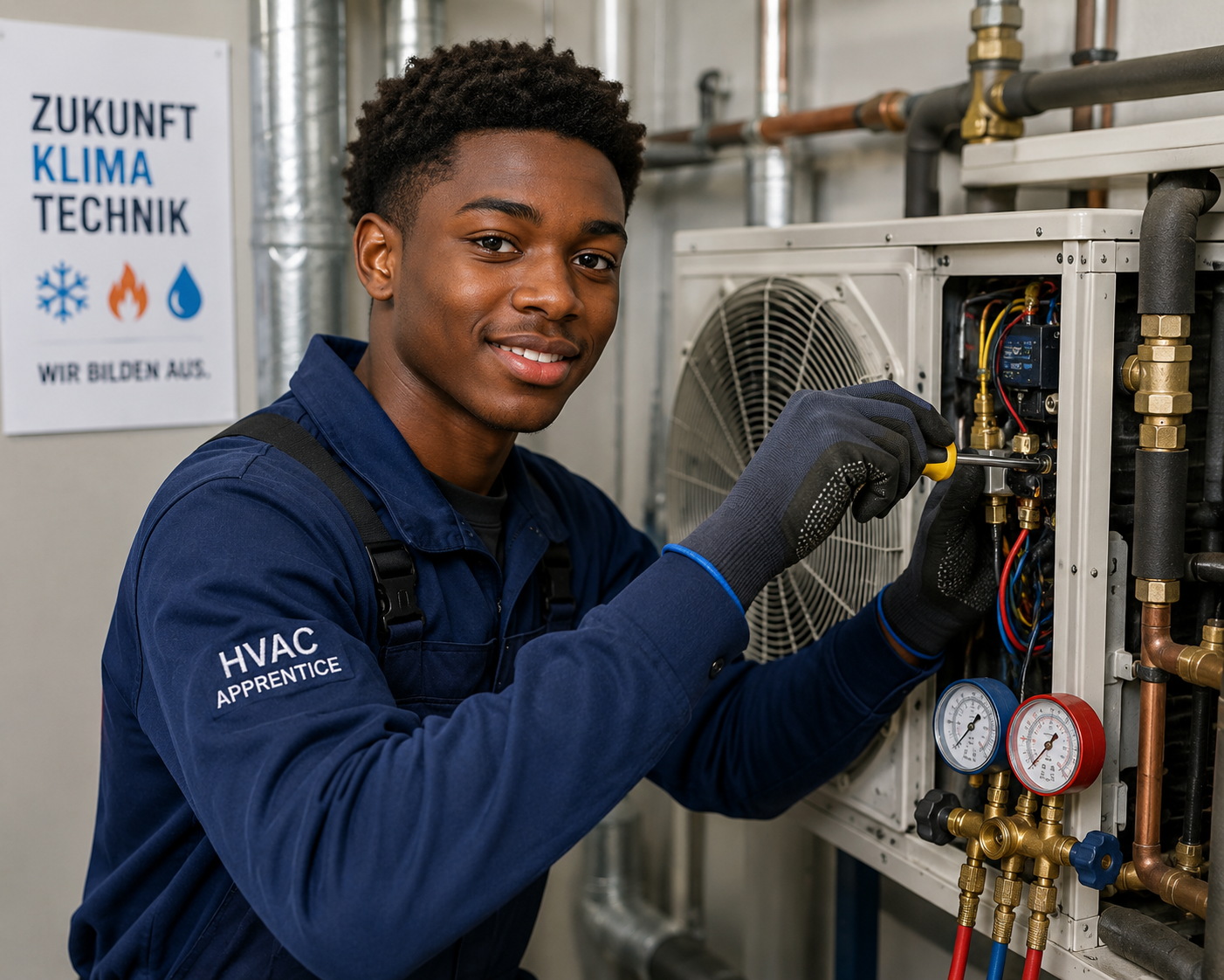HVAC apprentice